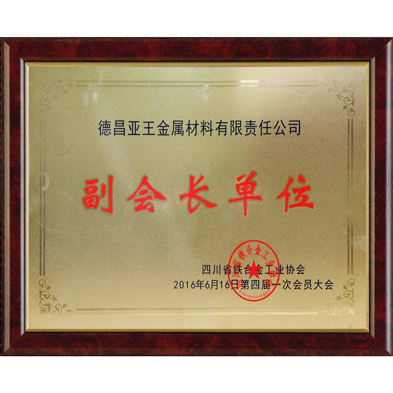 Vice President Of Sichuan Ferroalloy Industry Association